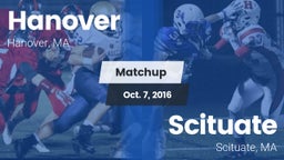 Matchup: Hanover vs. Scituate  2016