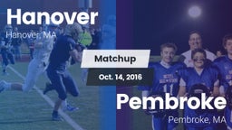 Matchup: Hanover vs. Pembroke  2016