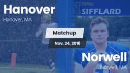 Matchup: Hanover vs. Norwell  2016