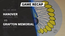 Recap: Hanover  vs. Grafton Memorial  2016