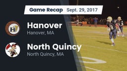 Recap: Hanover  vs. North Quincy  2017