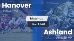 Matchup: Hanover vs. Ashland  2017