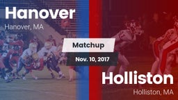 Matchup: Hanover vs. Holliston  2017