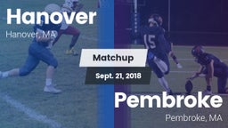 Matchup: Hanover vs. Pembroke  2018