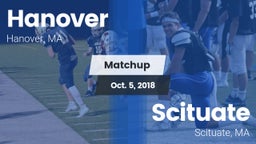 Matchup: Hanover vs. Scituate  2018