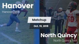 Matchup: Hanover vs. North Quincy  2018