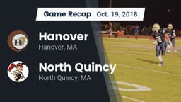 Recap: Hanover  vs. North Quincy  2018
