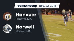 Recap: Hanover  vs. Norwell  2018