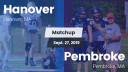 Matchup: Hanover vs. Pembroke  2019