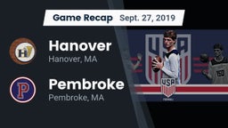Recap: Hanover  vs. Pembroke  2019