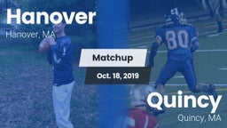Matchup: Hanover vs. Quincy  2019