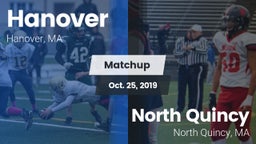 Matchup: Hanover vs. North Quincy  2019