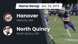 Recap: Hanover  vs. North Quincy  2019