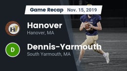 Recap: Hanover  vs. Dennis-Yarmouth  2019