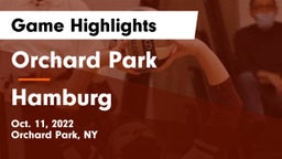 Orchard Park  vs Hamburg  Game Highlights - Oct. 11, 2022