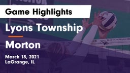 Lyons Township  vs Morton  Game Highlights - March 18, 2021