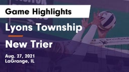 Lyons Township  vs New Trier  Game Highlights - Aug. 27, 2021