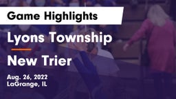 Lyons Township  vs New Trier  Game Highlights - Aug. 26, 2022