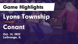 Lyons Township  vs Conant  Game Highlights - Oct. 14, 2022
