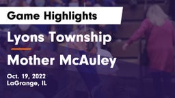 Lyons Township  vs Mother McAuley  Game Highlights - Oct. 19, 2022
