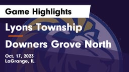 Lyons Township  vs Downers Grove North  Game Highlights - Oct. 17, 2023