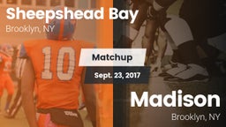 Matchup: Sheepshead Bay vs. Madison  2016