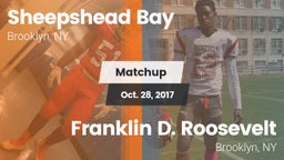 Matchup: Sheepshead Bay vs. Franklin D. Roosevelt 2017