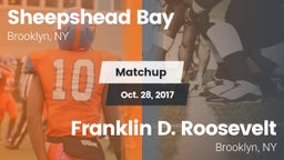 Matchup: Sheepshead Bay vs. Franklin D. Roosevelt 2016
