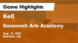Kell  vs Savannah Arts Academy Game Highlights - Aug. 12, 2023