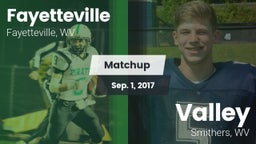 Matchup: Fayetteville vs. Valley  2017