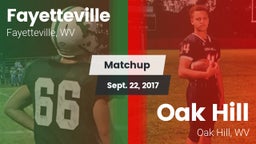 Matchup: Fayetteville vs. Oak Hill  2017