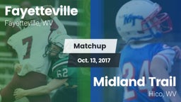 Matchup: Fayetteville vs. Midland Trail 2017