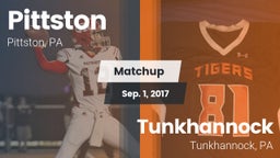 Matchup: Pittston vs. Tunkhannock  2017