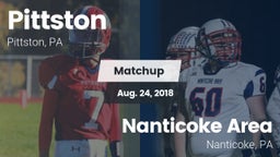 Matchup: Pittston vs. Nanticoke Area  2018
