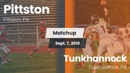Matchup: Pittston vs. Tunkhannock  2018