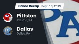 Recap: Pittston  vs. Dallas  2019