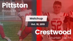 Matchup: Pittston vs. Crestwood  2019