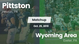 Matchup: Pittston vs. Wyoming Area  2019