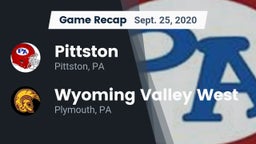 Recap: Pittston  vs. Wyoming Valley West  2020