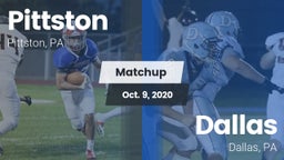 Matchup: Pittston vs. Dallas  2020