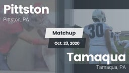 Matchup: Pittston vs. Tamaqua  2020