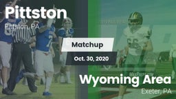 Matchup: Pittston vs. Wyoming Area  2020