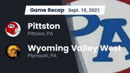Recap: Pittston  vs. Wyoming Valley West  2021