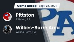 Recap: Pittston  vs. Wilkes-Barre Area  2021