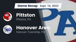 Recap: Pittston  vs. Hanover Area  2022