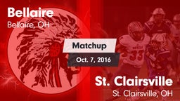 Matchup: Bellaire vs. St. Clairsville  2016