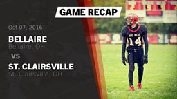 Recap: Bellaire  vs. St. Clairsville  2016