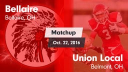 Matchup: Bellaire vs. Union Local  2016