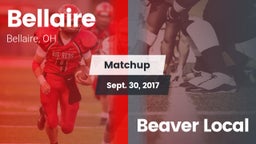 Matchup: Bellaire vs. Beaver Local 2017