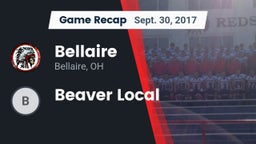 Recap: Bellaire  vs. Beaver Local 2017